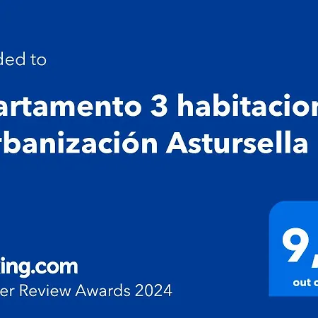 Apartamento 3 - Urbanizacion Astursella *